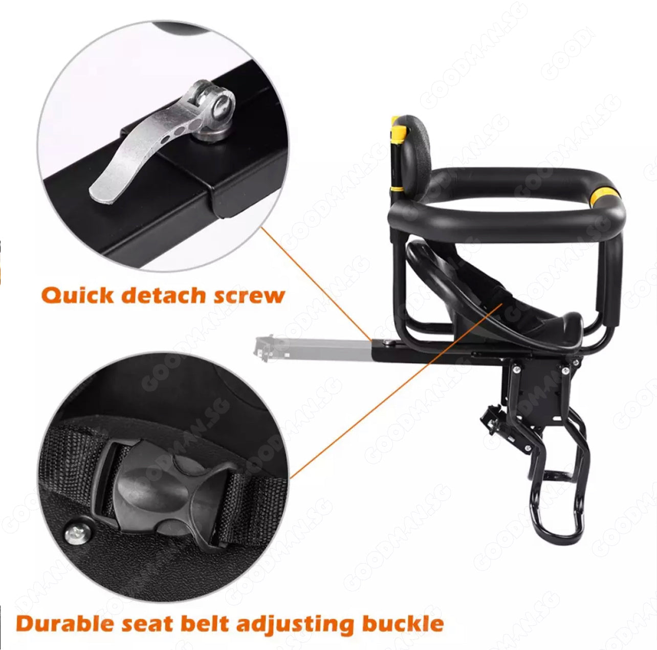 Bicycle Frame Child Seat C