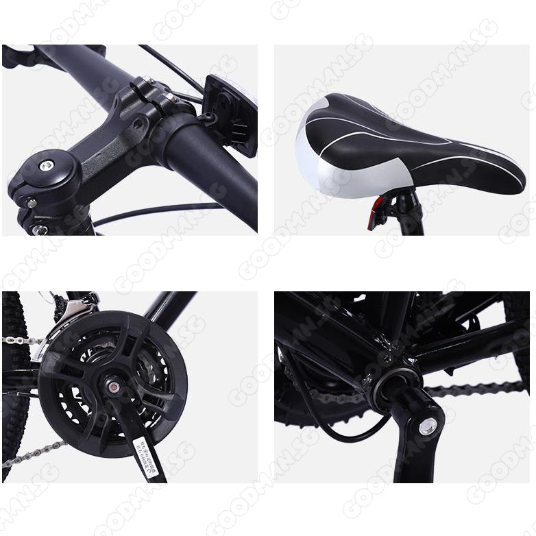 ALLMOVE 26 / 27.5 inch 21 Speed Mountain Bike Suspension