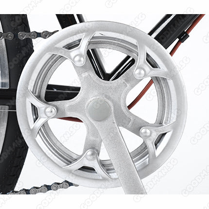 7 Speed Classic City Bicycle with Basket