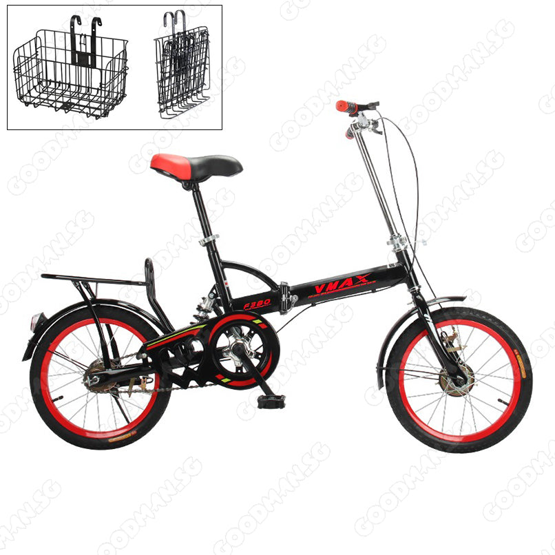 Foldable Bicycle Single Speed VMAX