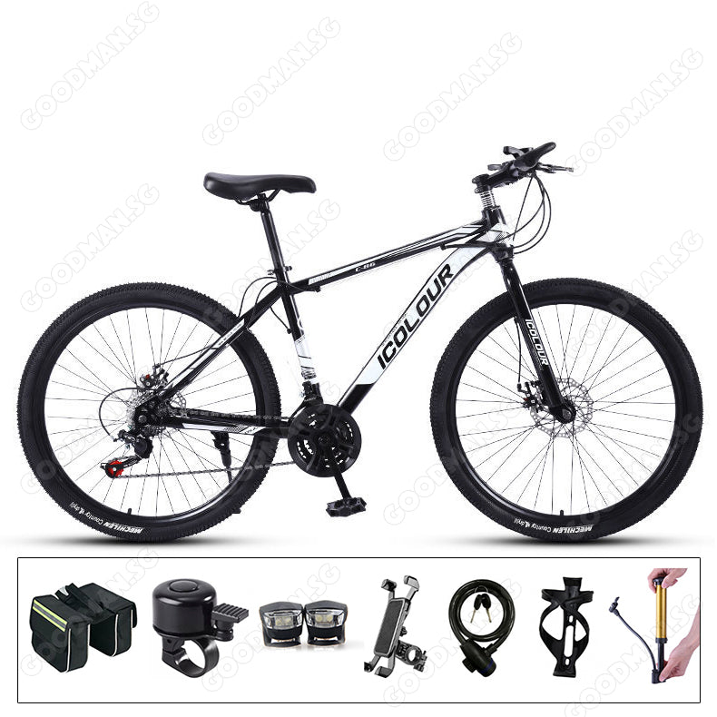 ICOLOUR 26 inch 21 Speed Mountain Bike Suspension