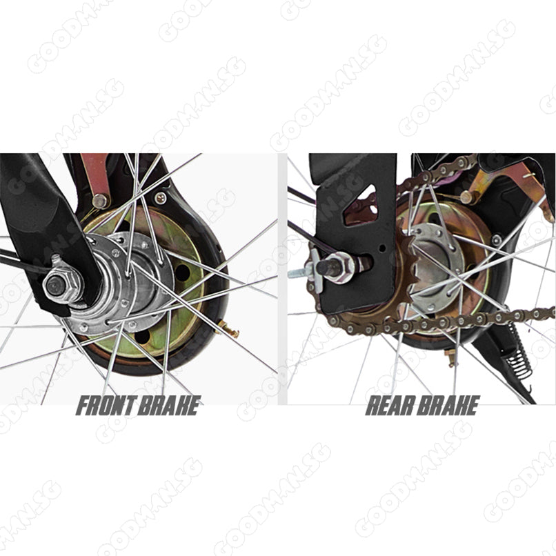 Foldable Bicycle Single Speed VMAX