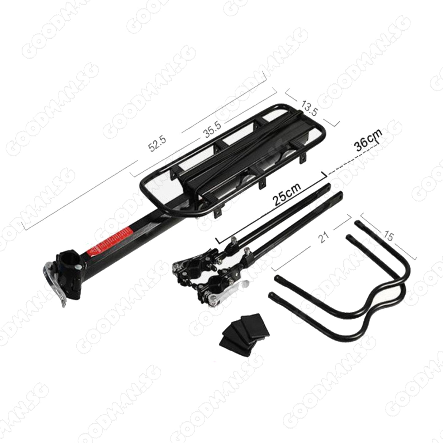 Bicycle Back/Rear Rack Quick Release