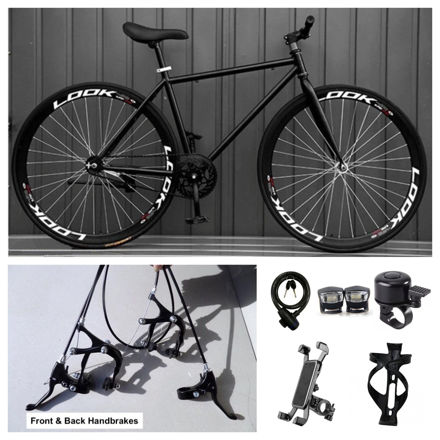 Coaster Brake Single Speed Road Bicycle