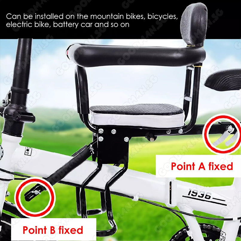 Bicycle Frame Child Seat B