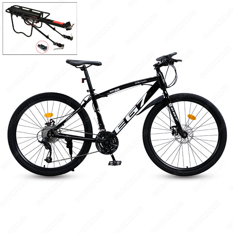 EG7 26 inch 21 Speed Mountain Bike Suspension