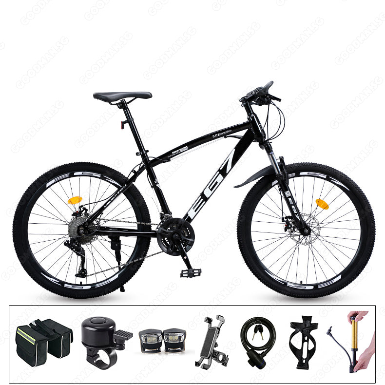 EG7 26 inch 21 Speed Mountain Bike Suspension