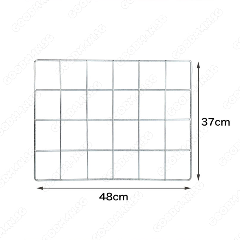 Silver Mesh For Food Delivery Box Rear Rack