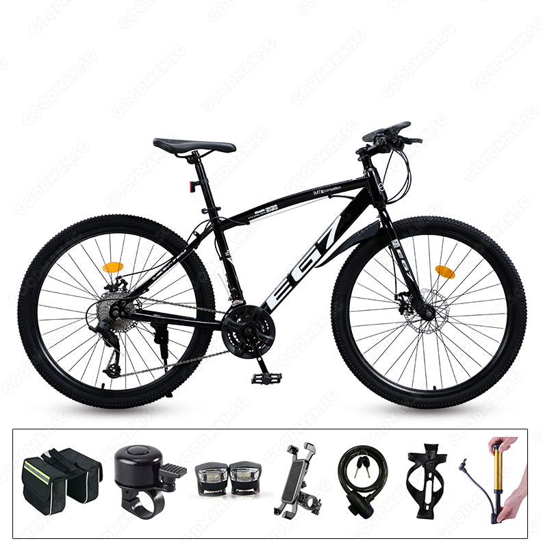 EG7 26 inch 21 Speed Mountain Bike Suspension