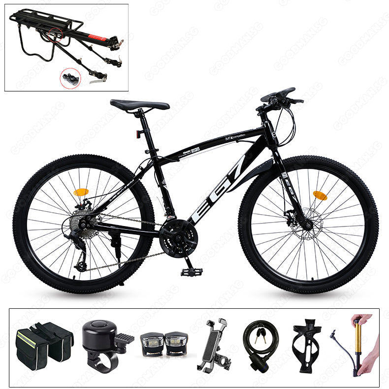 EG7 26 inch 21 Speed Mountain Bike Suspension