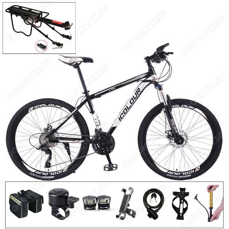 ICOLOUR 26 inch 21 Speed Mountain Bike Suspension