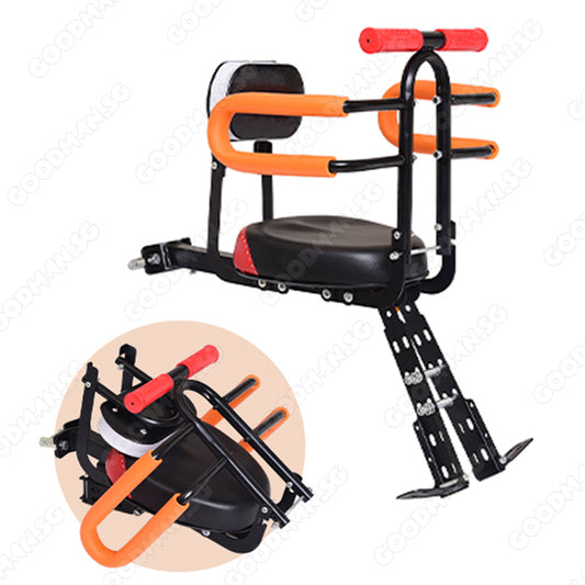 Foldable Bicycle Frame Child Seat