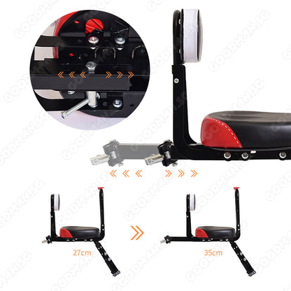 Foldable Bicycle Frame Child Seat