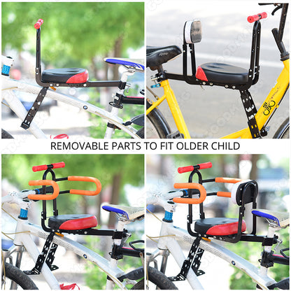 Foldable Bicycle Frame Child Seat