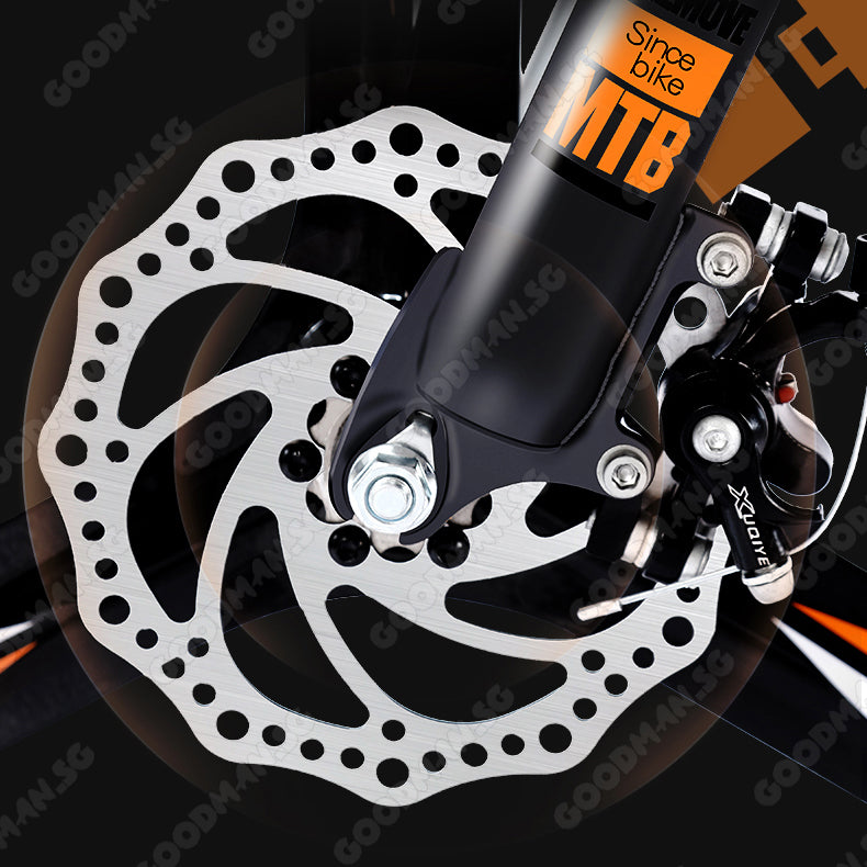 ALLMOVE 26" Foldable 21 Speed Mountain Bike