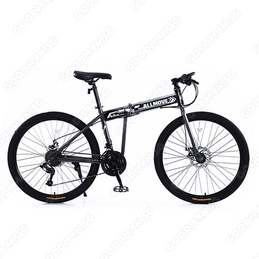 ALLMOVE 26" Foldable 21 Speed Mountain Bike