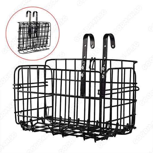 Bicycle Foldable Metal Basket