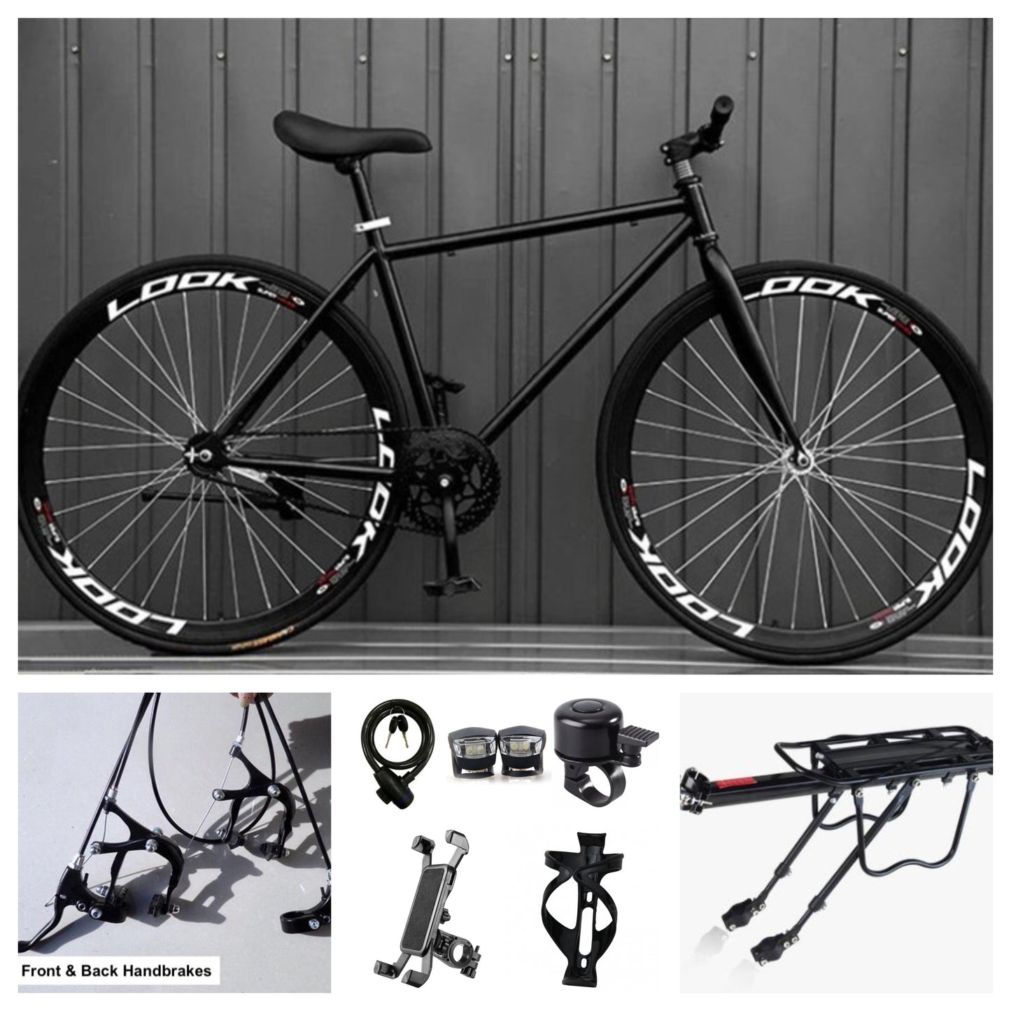 Coaster Brake Single Speed Road Bicycle