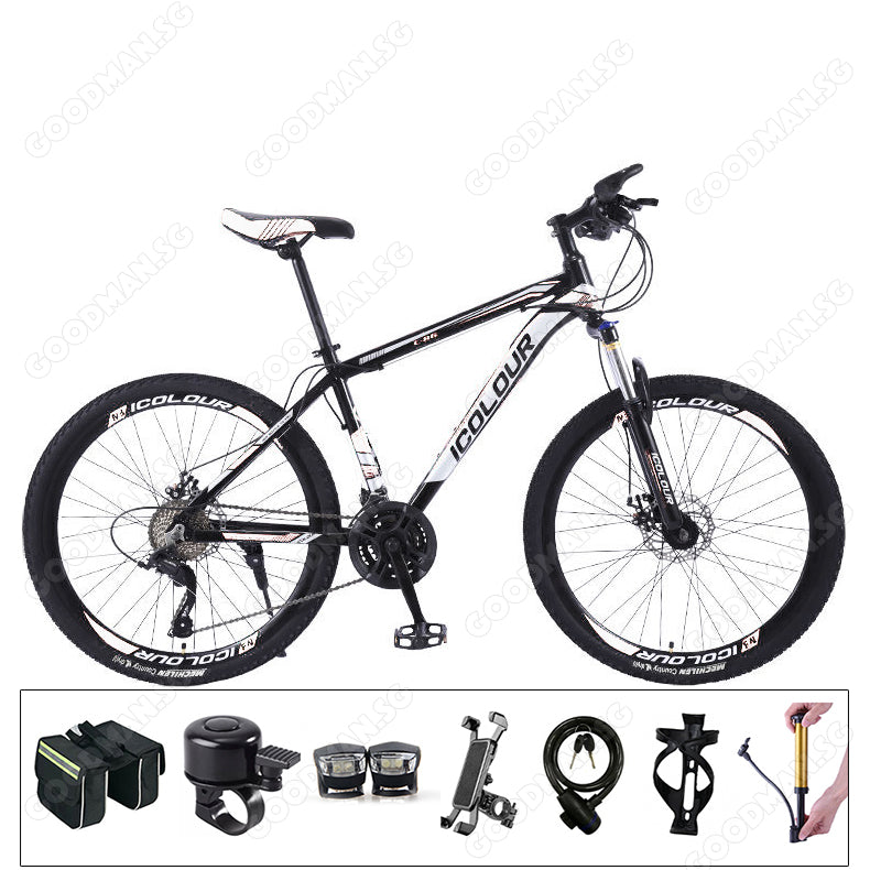 ICOLOUR 26 inch 21 Speed Mountain Bike Suspension